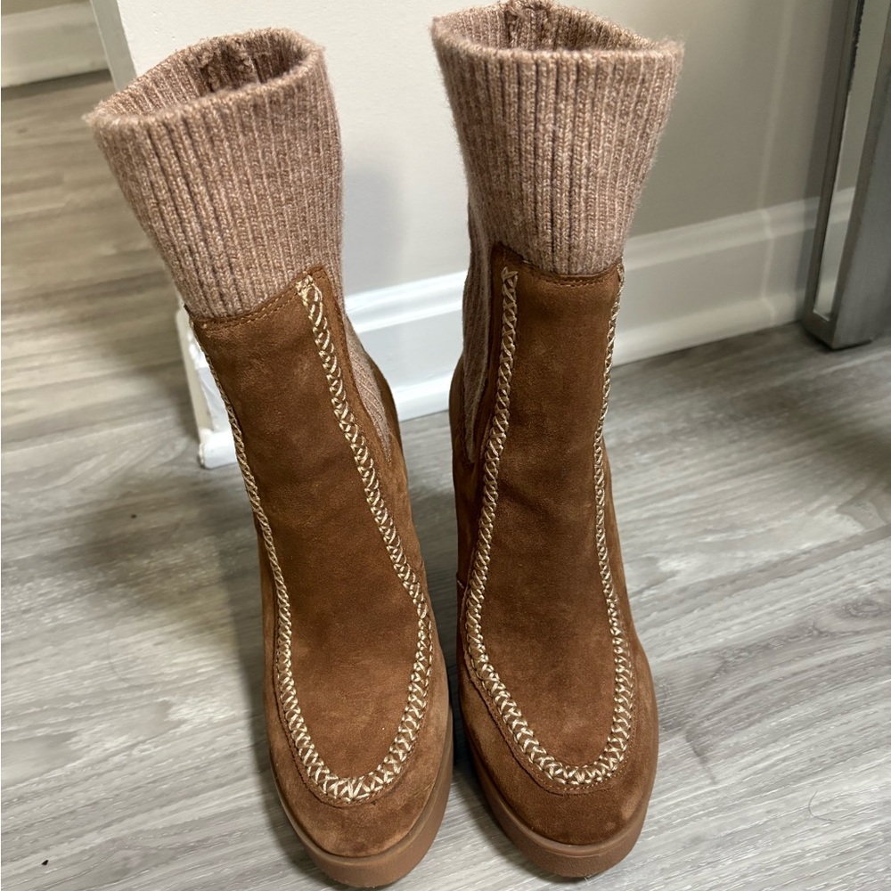 Jessica Simpson Madwen Platform Wedge Booties